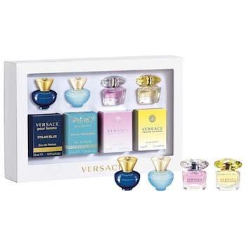 versace mini perfume set 3|Women's Mini Perfume Coffret Set .